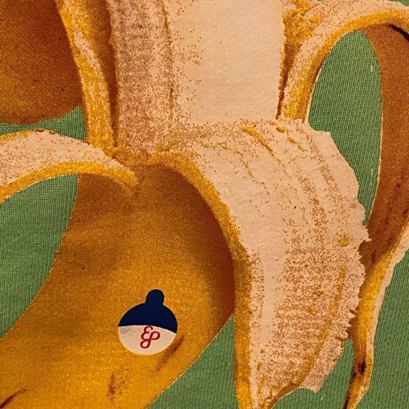 Edie Parker "Weekend Special" banana hoodie NWOT - Picture 4 of 5